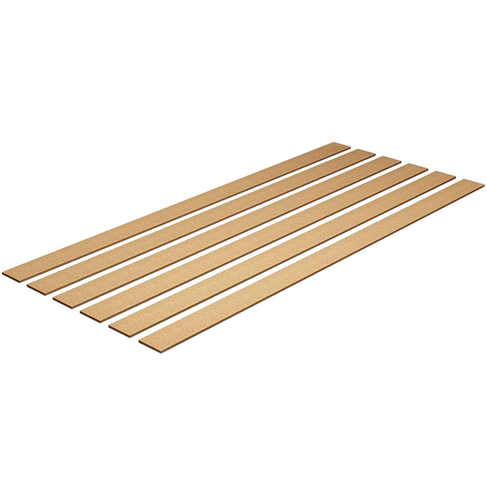 Cheshire Mouldings 6 Strip MDF Shaker Wall Panel Kit 1200 x 63mm 5 Pack Image 1
