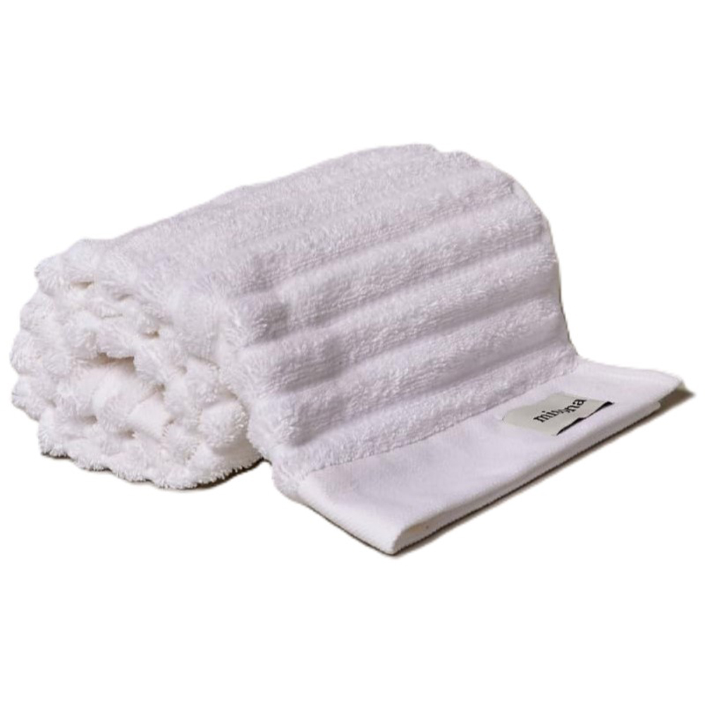 Misona Organic Cotton White Hand Towel Image 1