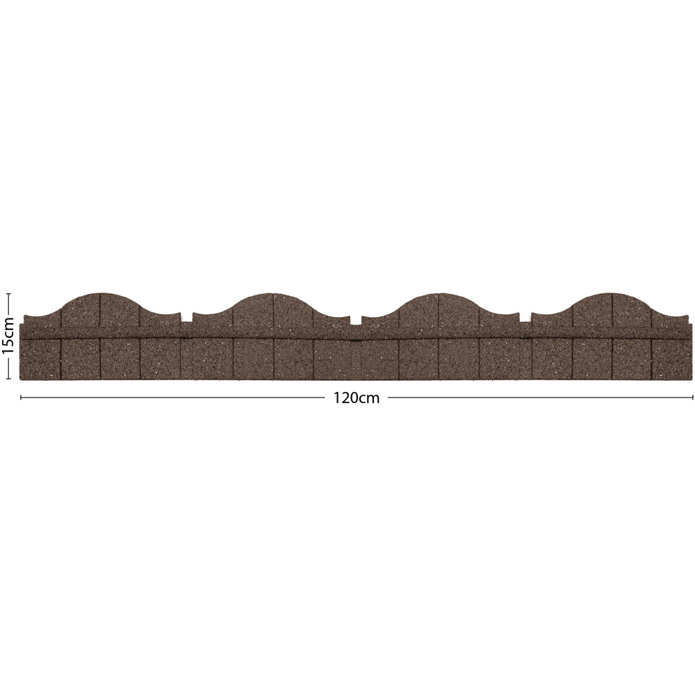 Thompson and Morgan Ultra Curve EZ 120 x 15cm 18 Pack Carolina Earth Border Edging Image 2