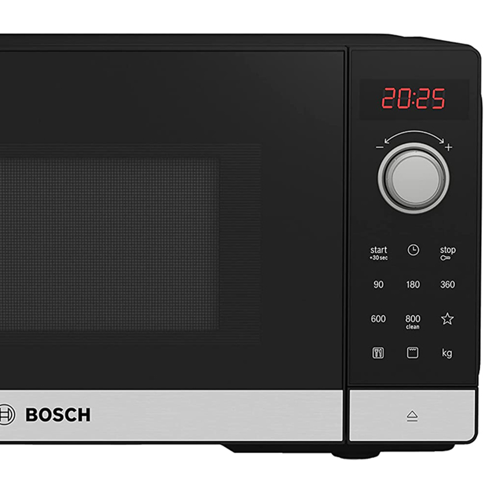 Bosch FEL023MS2B Serie 2 Freestanding Microwave Oven with Grill Image 2