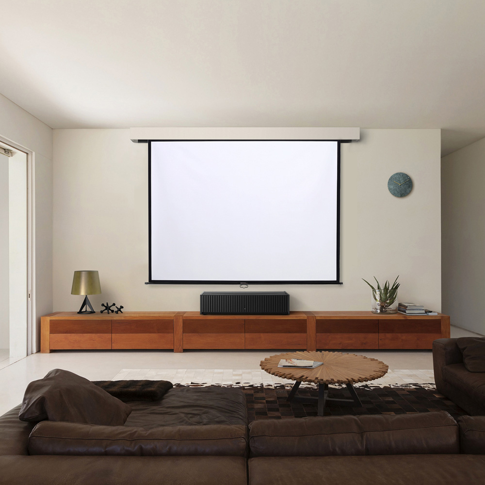 Living and Home 4:3 Manual Pull-Down Projector Screen 60 inch Image 2