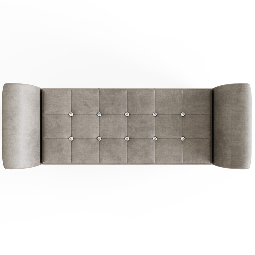 GFW Verona Silver Diamante Window Seat Image 6