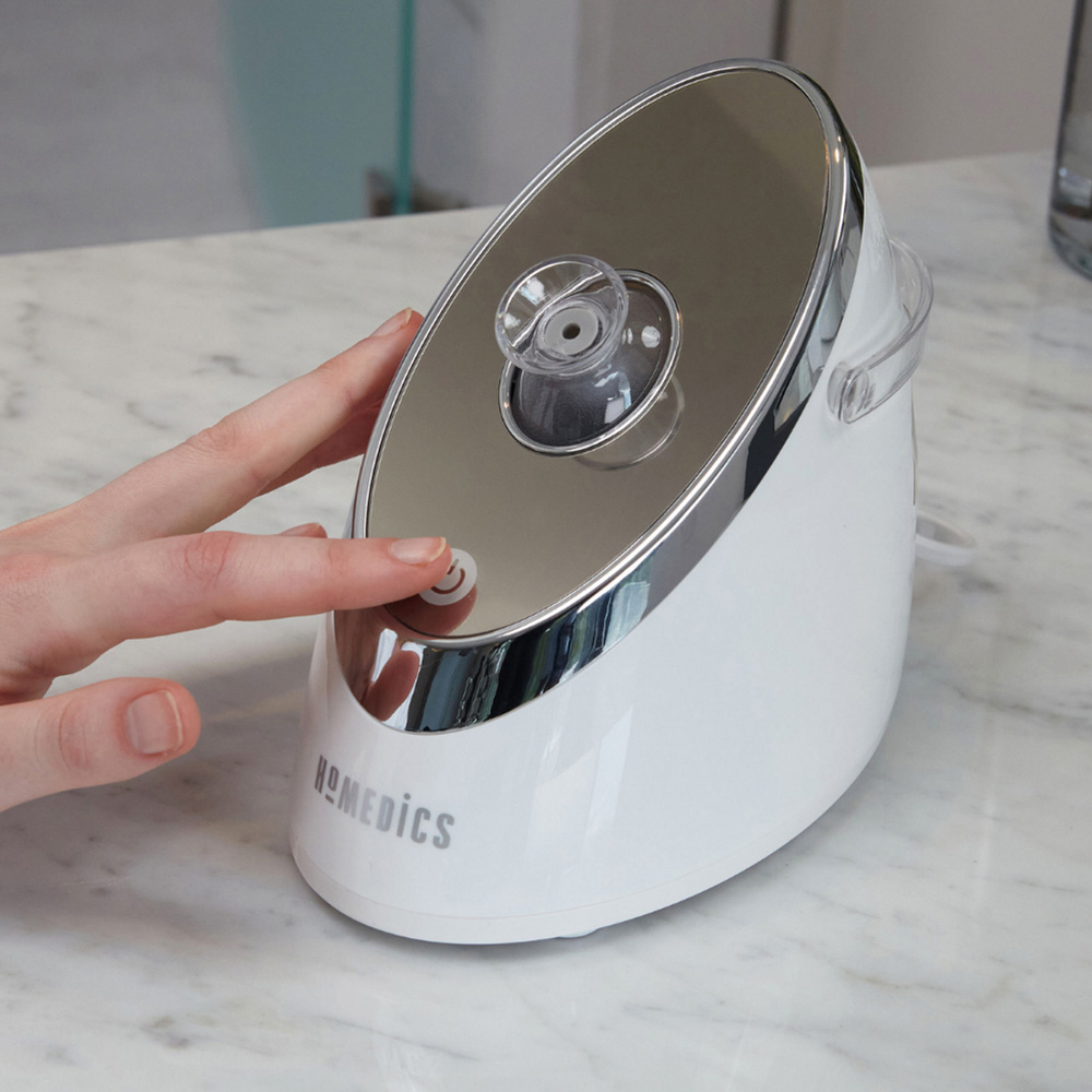 Homedics Nano Facial Steamer with Adjustable Nozzle and Detachable Water Tank Image 2