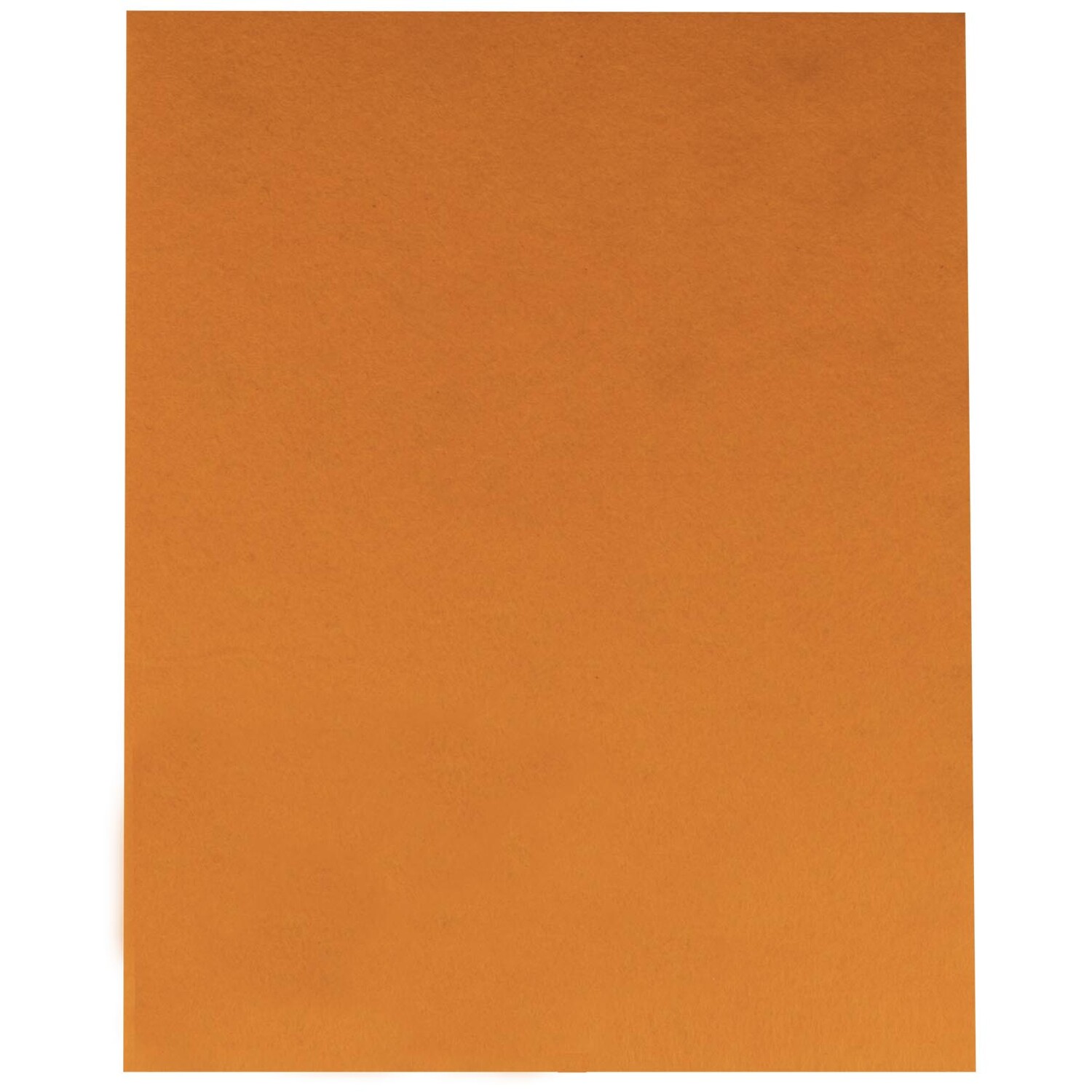 Crafty Club Felt Sheet - Bright Orange Image