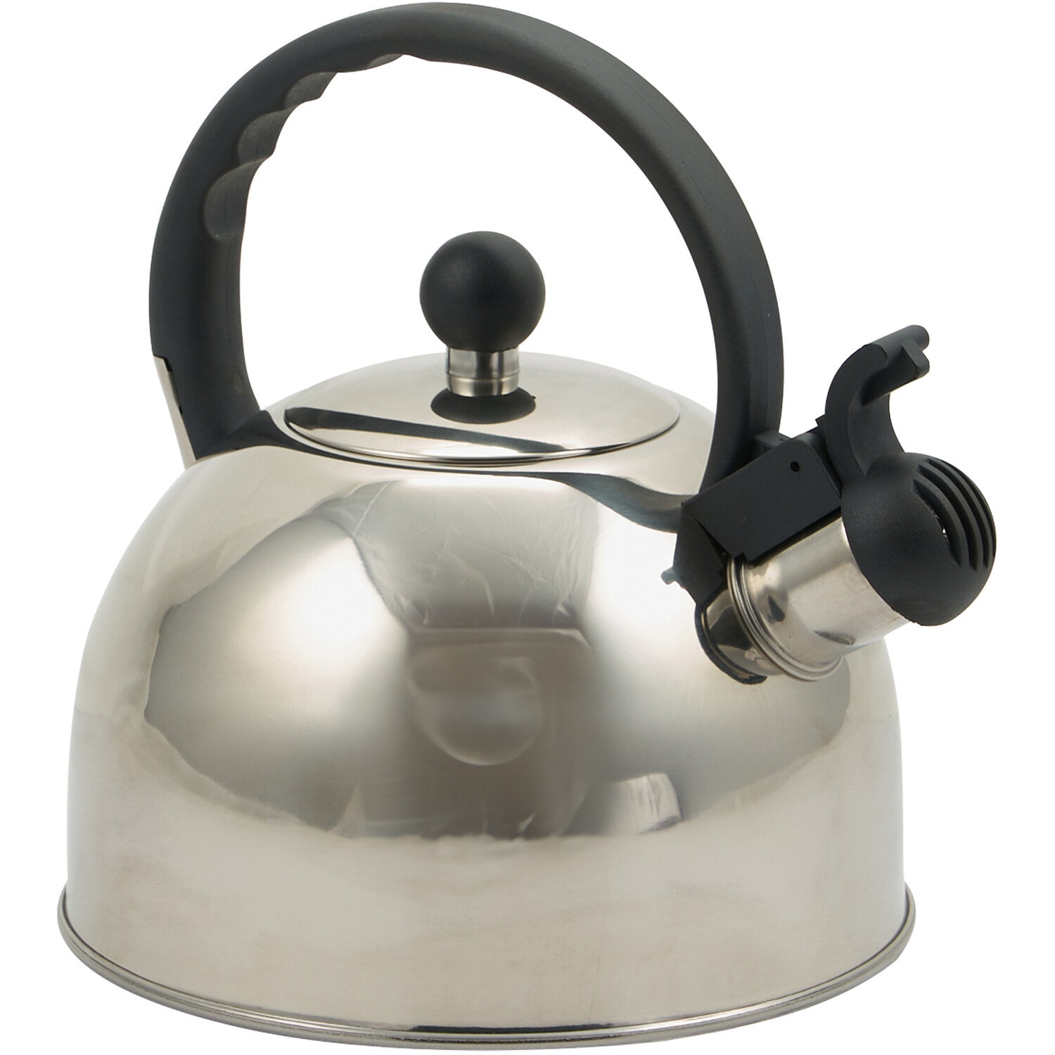 Stainless Steel 2.5L Stove Top Kettle - Chrome Image 1