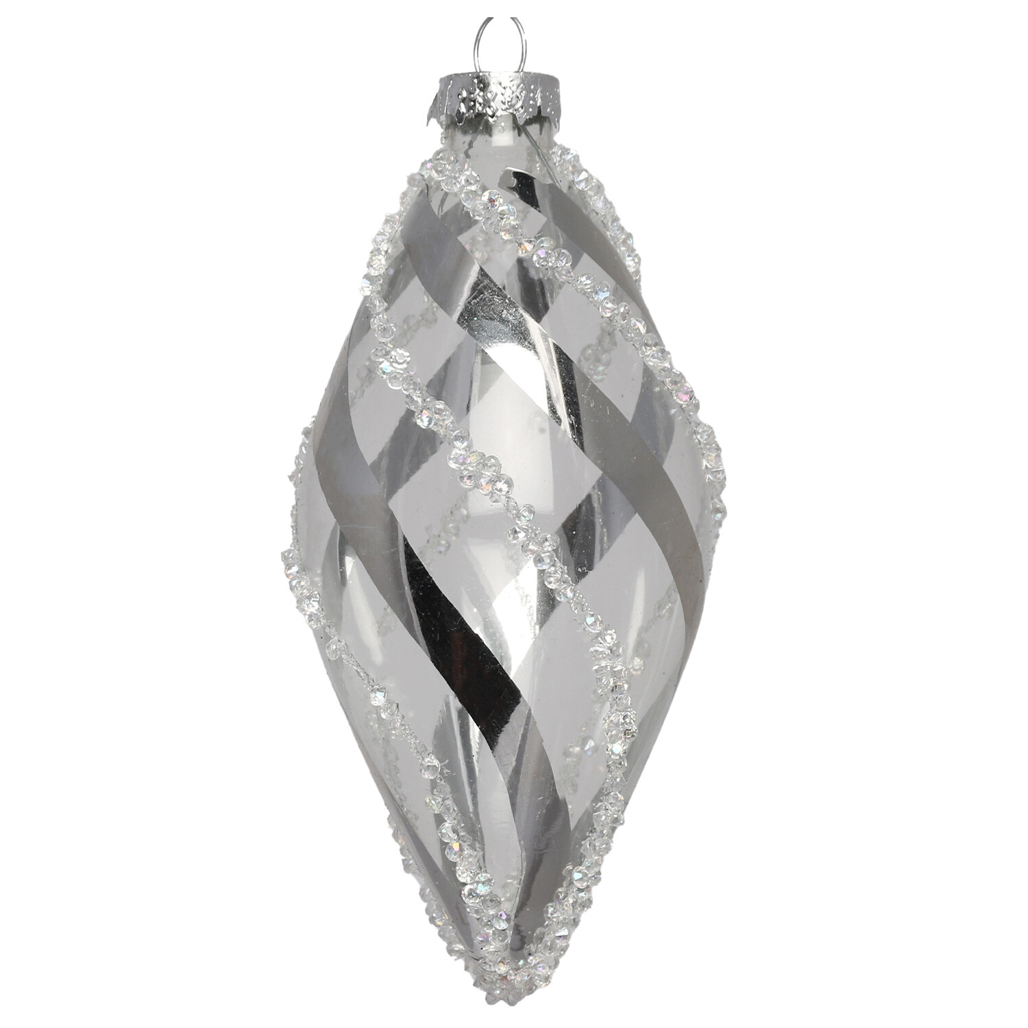 Midnight Fantasy Silver Beaded Bauble Assorted Image 2