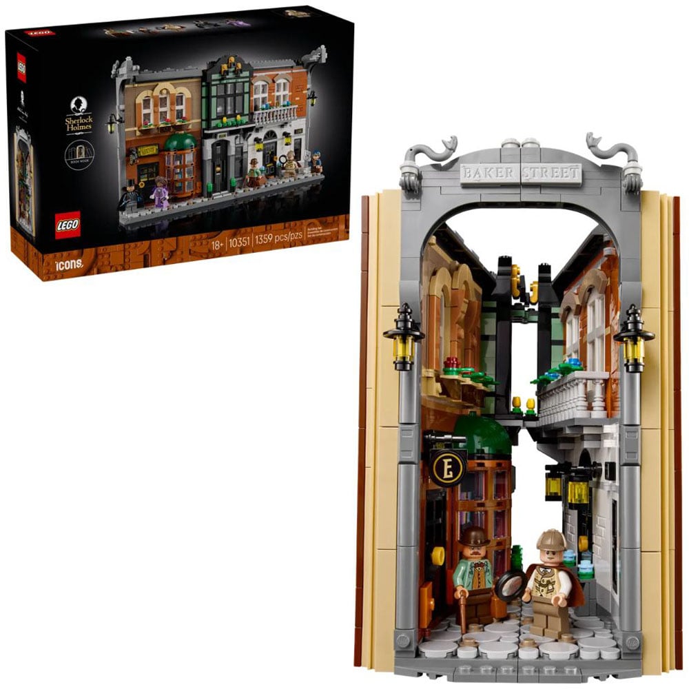 LEGO Icons 10351 Sherlock Holmes Book Nook Set Image 3