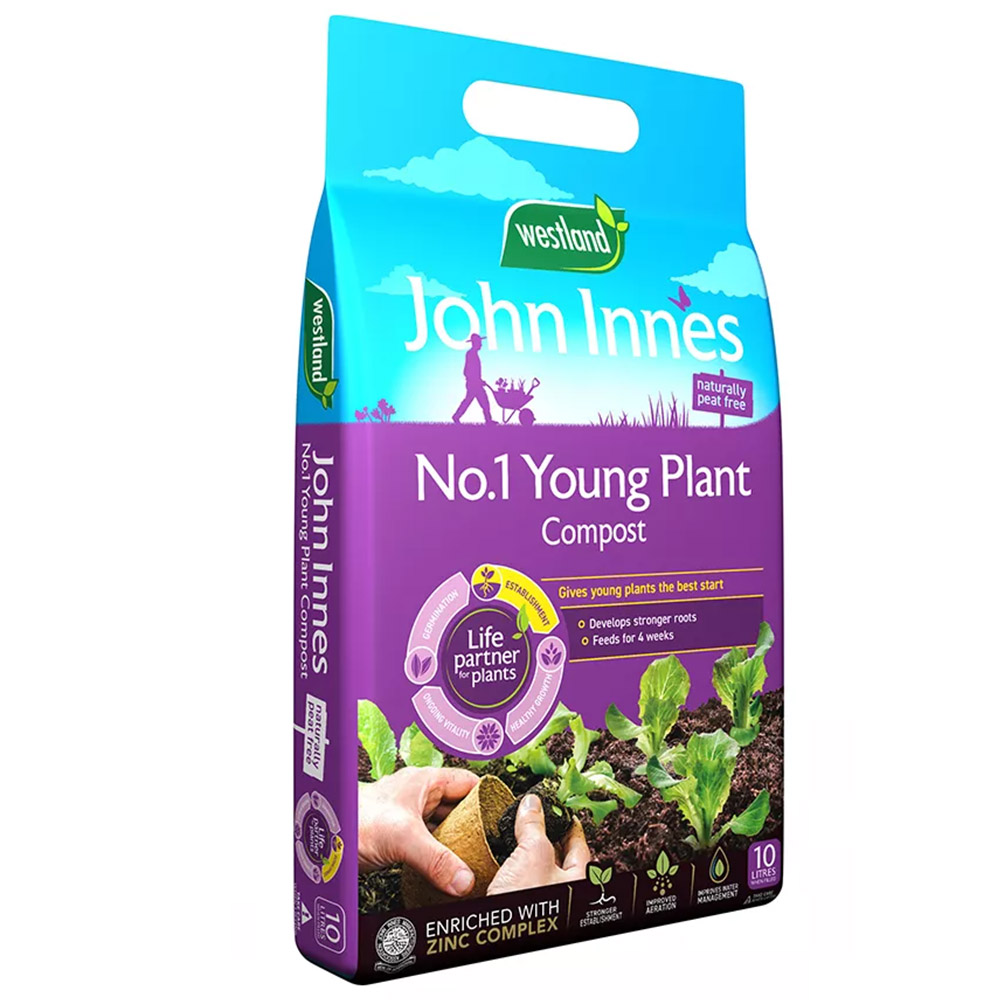 Westland John Innes Peat Free No 1 Young Plant Compost 10L Image