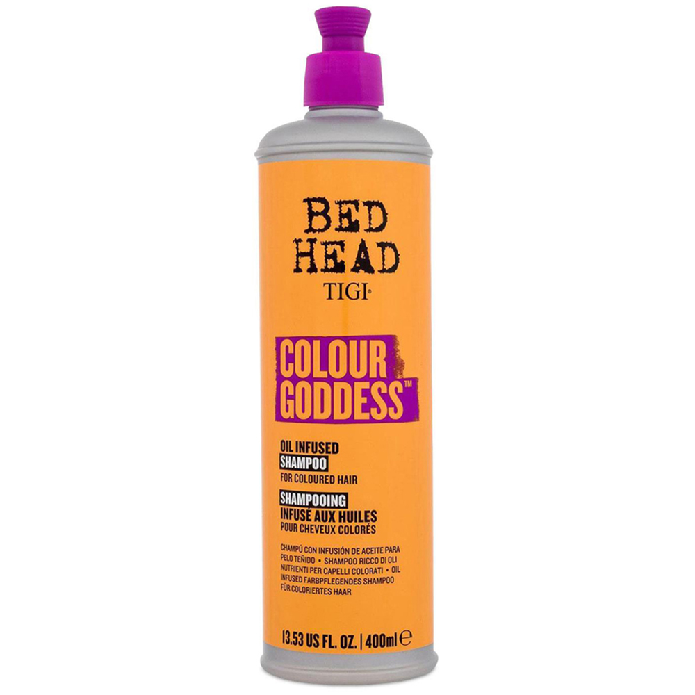 TIGI Bed Head Colour Goddess Shampoo 400ml 3 Pack Image 3