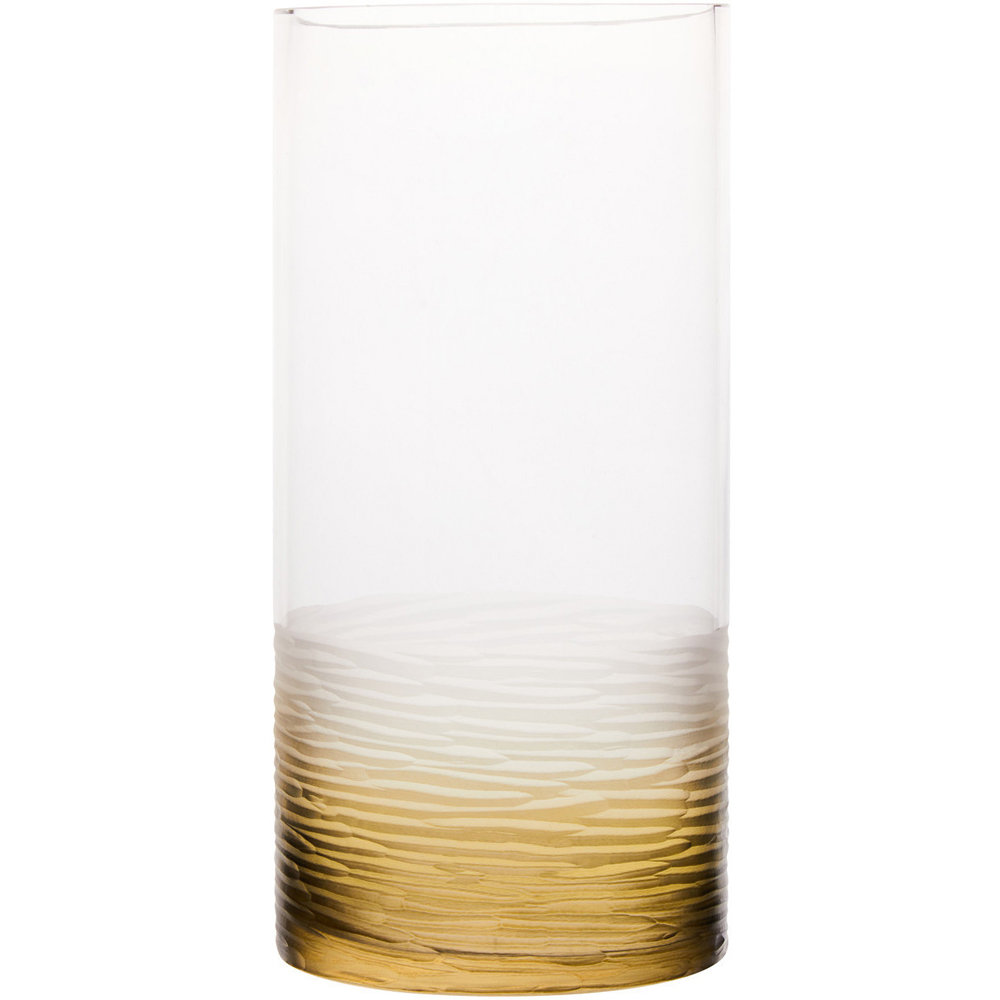 Premier Housewares Caila Clear Glass Vase Small Image 1