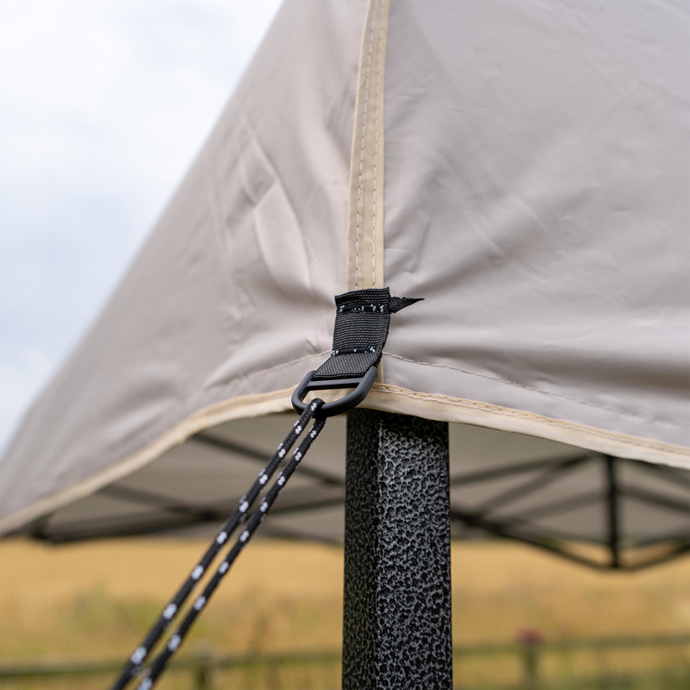 Jack Stonehouse 2.5 x 2.5m Beige Pop Up Gazebo Image 4