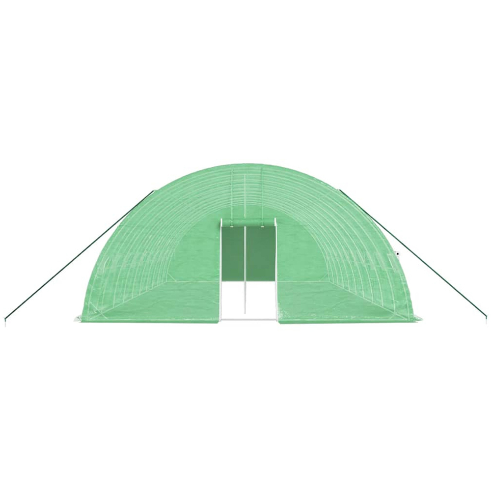 vidaXL Green 19.7 x 32.8ft Greenhouse Image 4