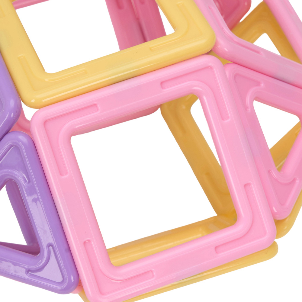 H&O Direct 46 Piece Magnetic Building Blocks Set Image 4