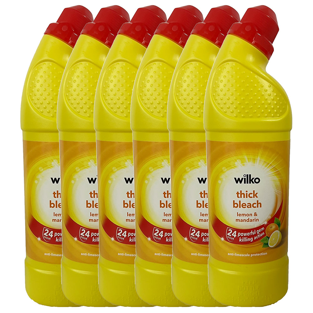 Wilko Bleach Lemon and Mandarin 750ml Wilko