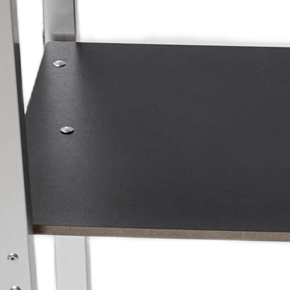 Living and Home 2 Tier Portable Aluminium Alloy Folding Bar Table Image 6