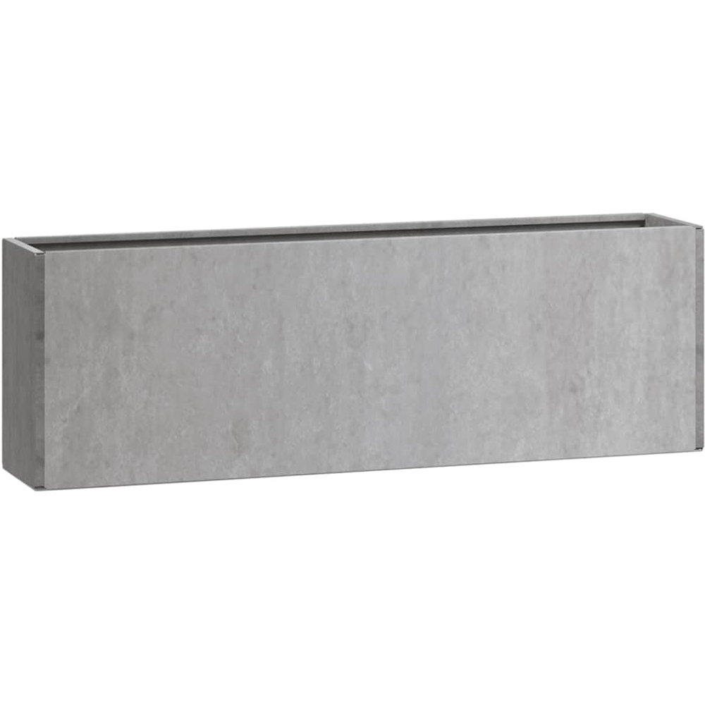 vidaXL Brown Corten Steel Garden Wall Planter 17 x 53 x 10cm 2 Pack Image 8