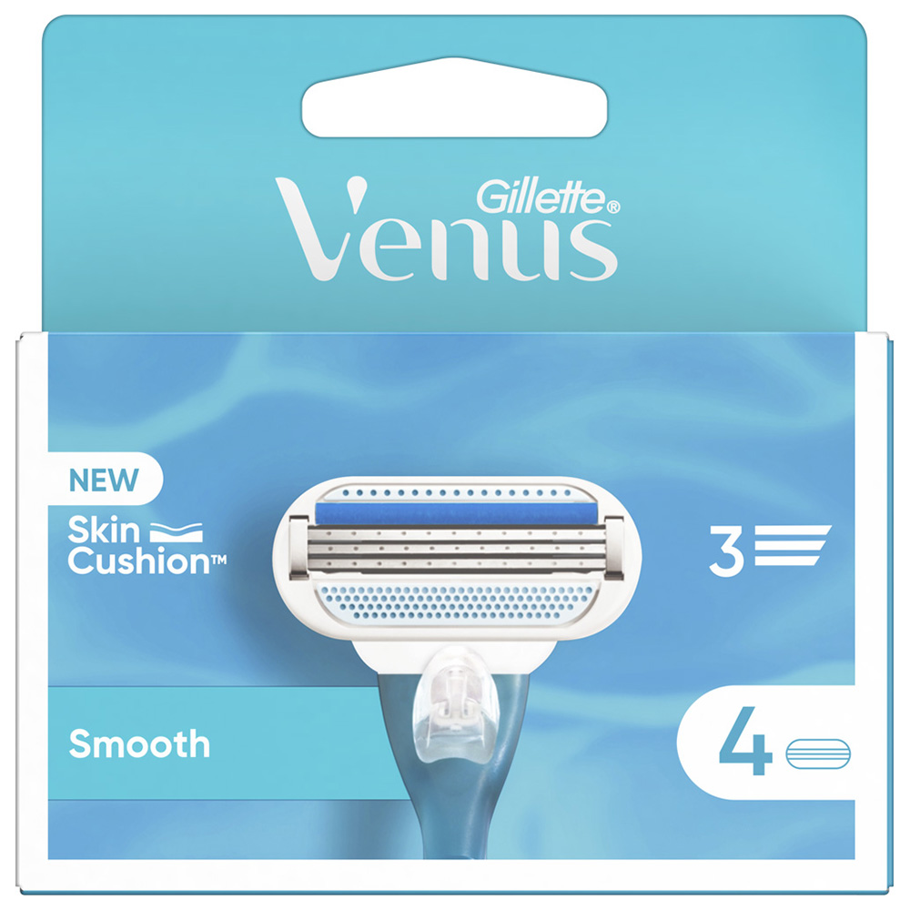 Gillette Venus Smooth Razor Blades 4 Pack  4 pack Image 2