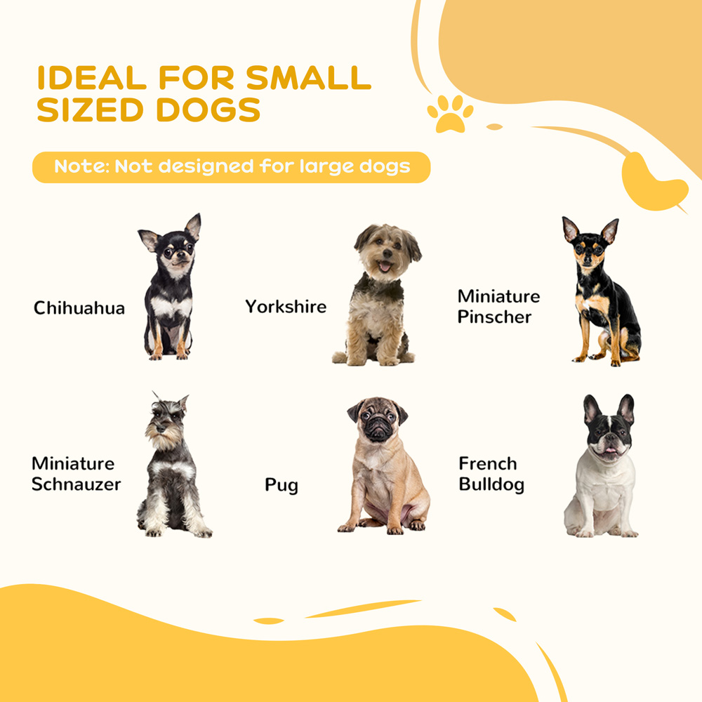 PawHut White 3 Panel Freestanding Pet Safety Gate with Support Feet Image 5