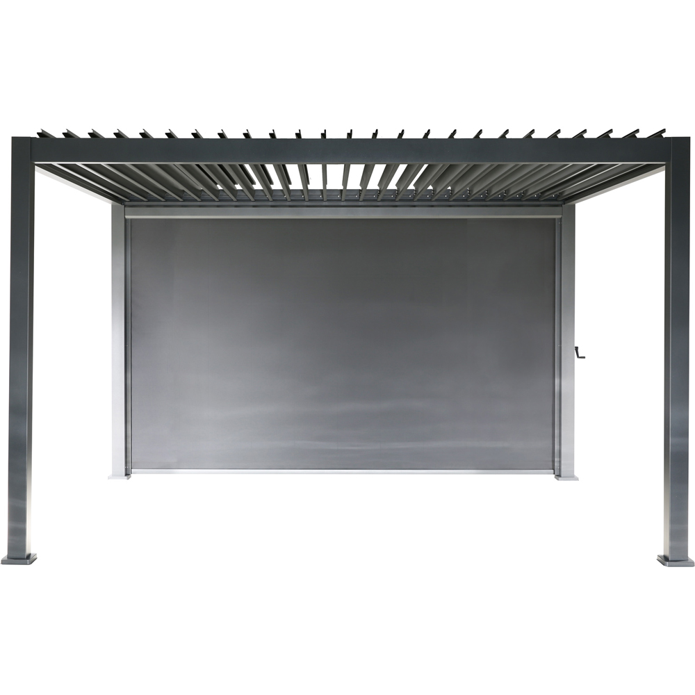 Ibiza Aluminium Manual Zipper Pergola 4m Image 2