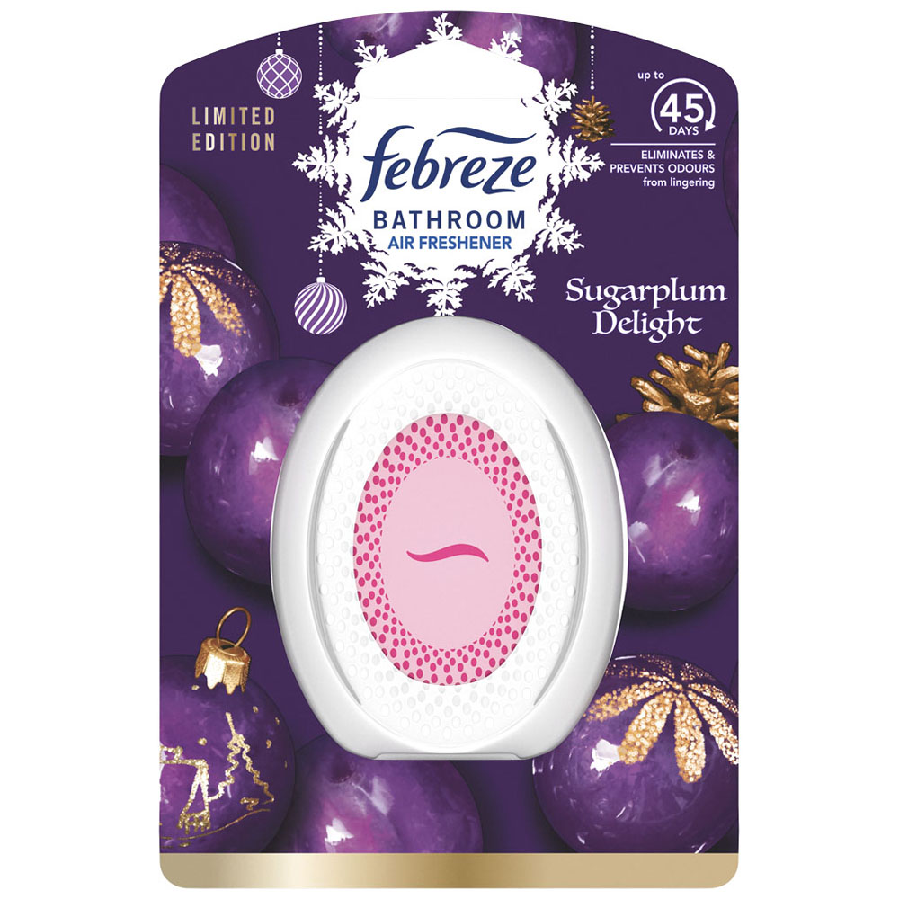 Febreze Sugarplum Delight Apple Bathroom Air Freshener 7.5ml Image 1