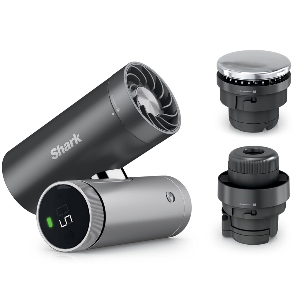 Shark Chill Pill FA022UK 3-in-1 Carbon Portable Fan Mist and InstaChill Personal Cooling System Image 2