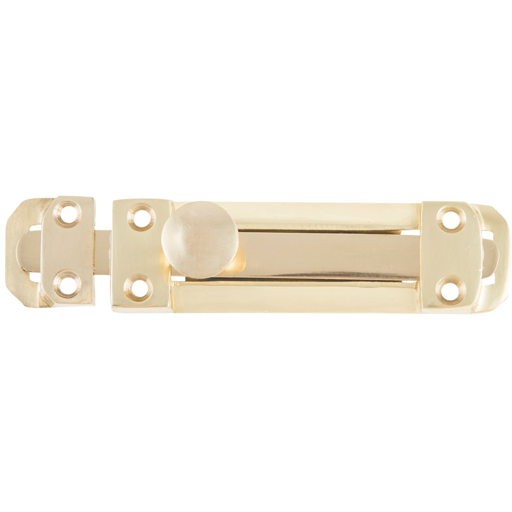 Hiatt 102mm Brass Tower Bolt Image 1