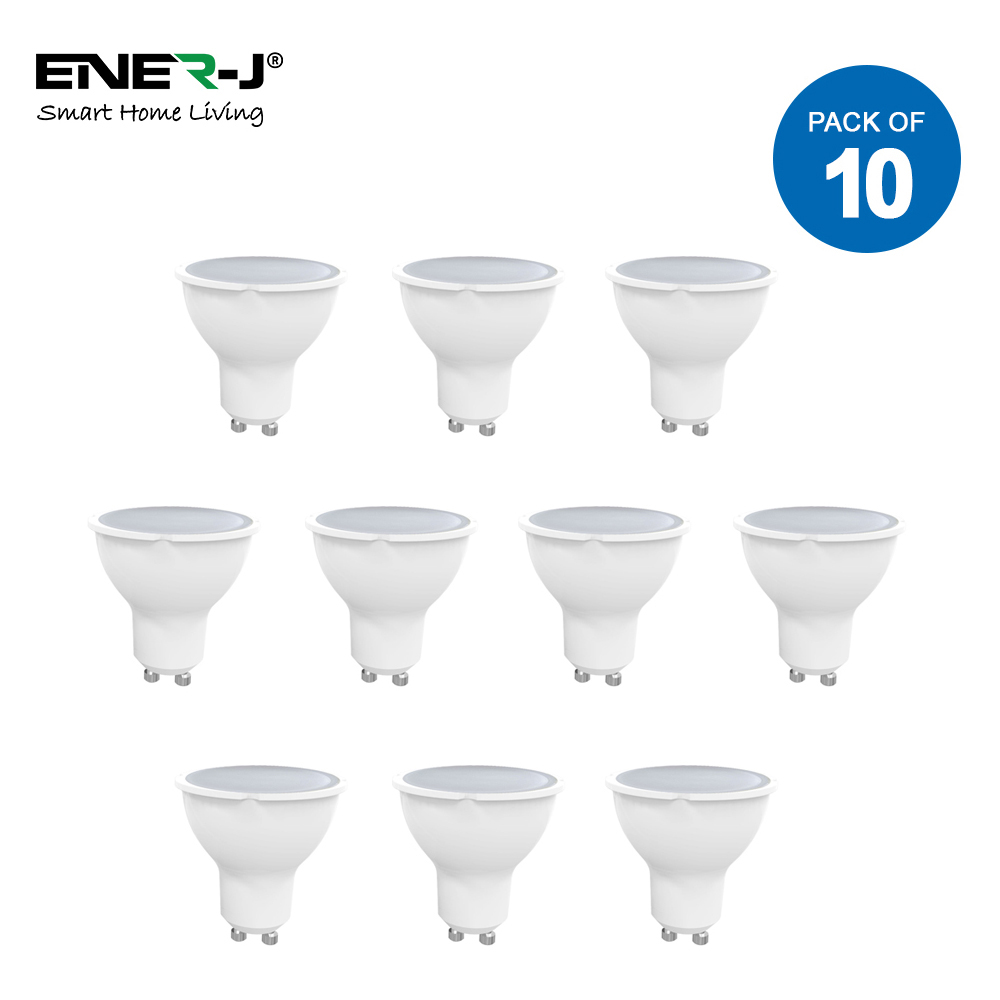 Ener-J 5W GU10 400Lm 6000K LED Lamp 10 Pack Image 4