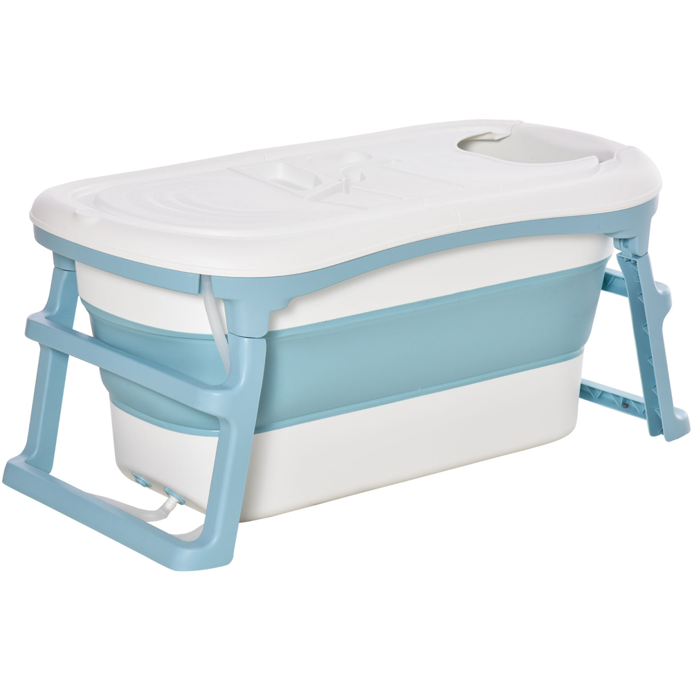 Portland Blue Foldable Baby Bath Tub Image 1