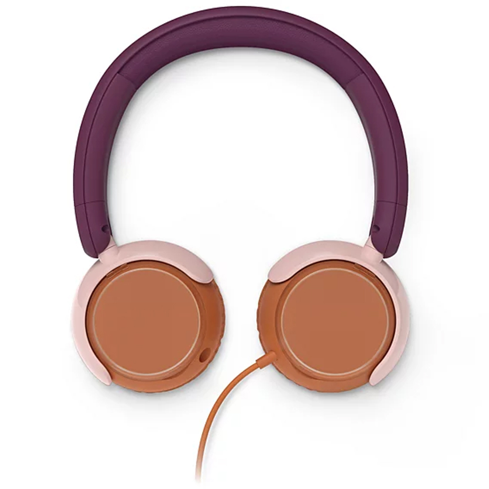 Philips TAK2000 Magenta Kids Wired On-Ear Headphones Image 3