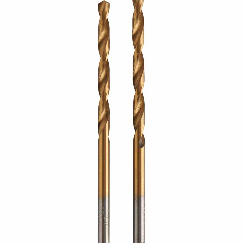 Wilko 3.5mm 2 Pack High Speed Twist Drill Bit Image