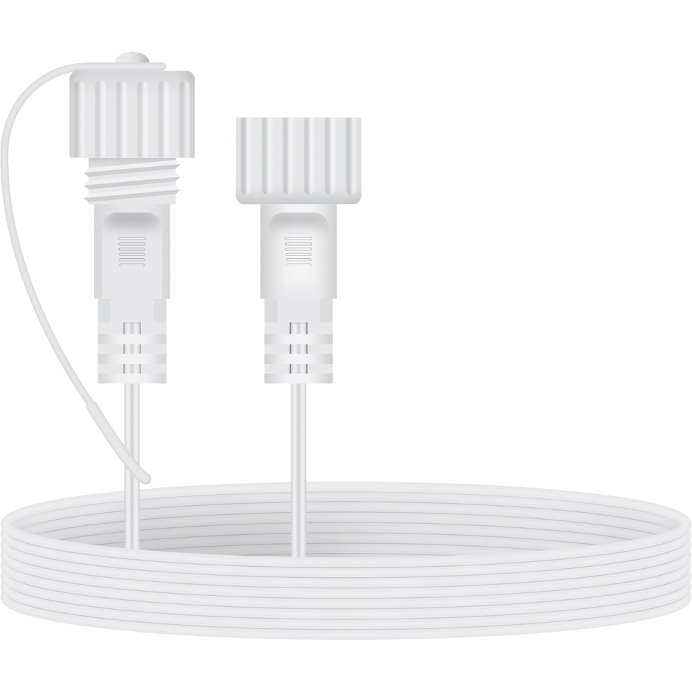 Xmas Haus White Male to Female Extension Cable 5m Image 1