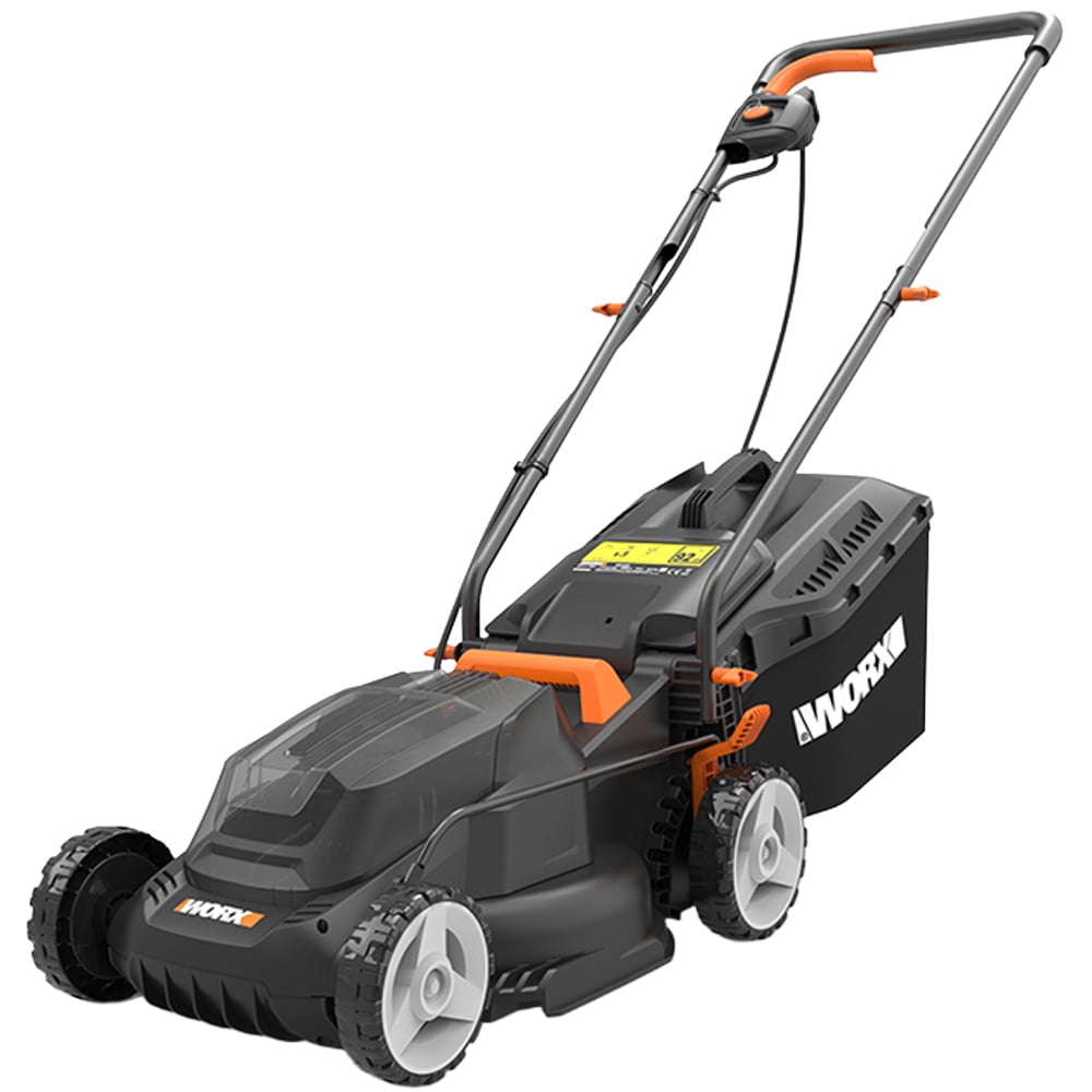 Worx WG713E.1 1200W Corded 34cm Lawn Mower Image 1