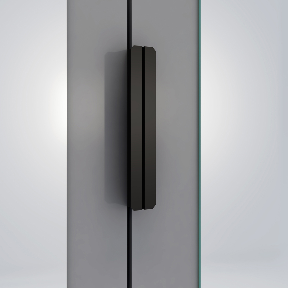 Seconique Madrid 3 Door 2 Drawer Grey and White Gloss Wardrobe Image 5