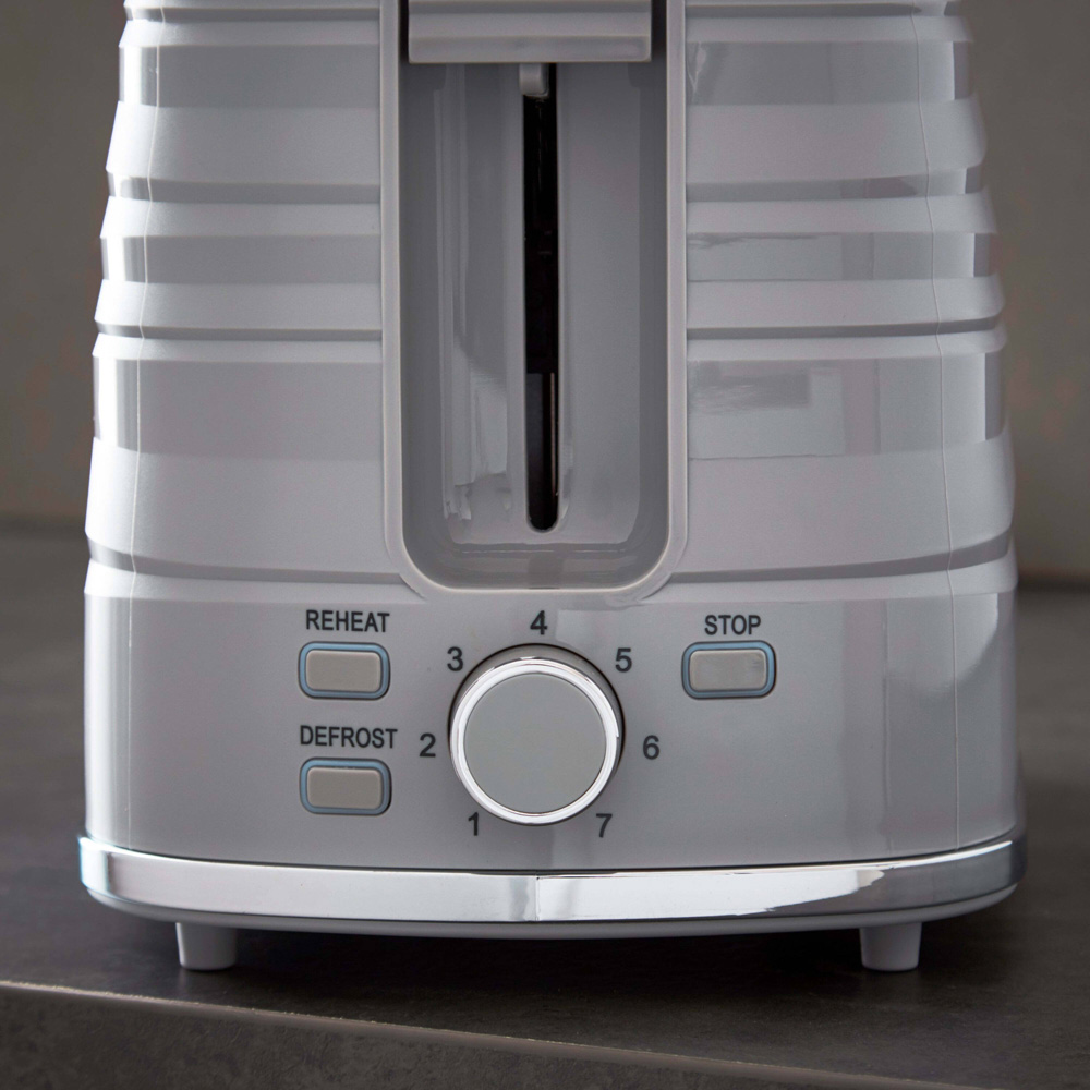 Swan Symphony EEJB246 Grey 2 Slice Toaster with 1.7L Kettle Set Image 7