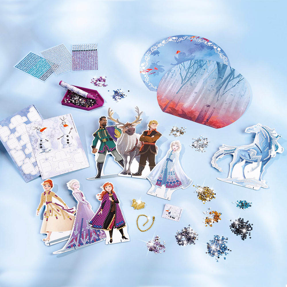 Disney Frozen Diamond Painting Suitcase Image 2