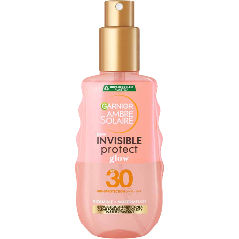 Ambre Solaire Invisible Protect Glow Spray SPF30 150ml Image 1