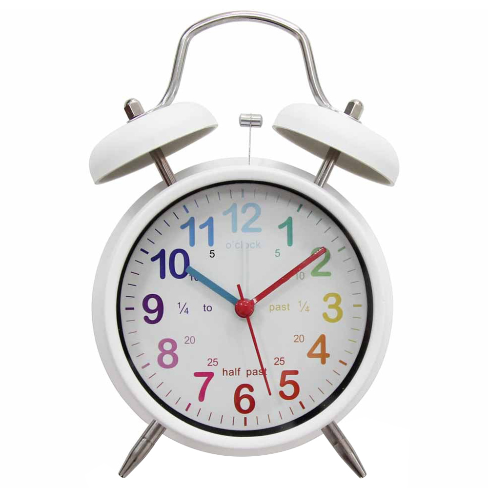 Wilko Tell the Time Kids Alarm Clock Image