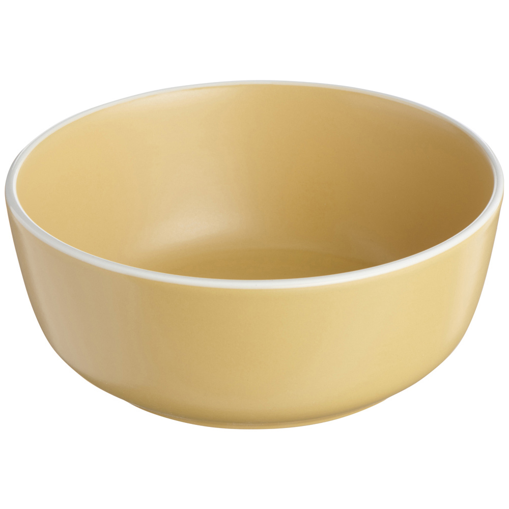 Wilko Mustard Block Bowl Wilko