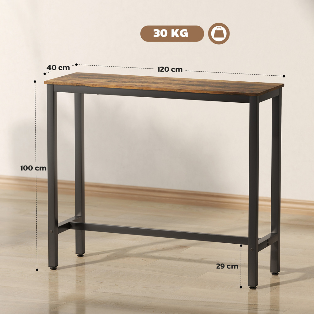 Portland 4 Seater Wood Effect Coffee Table Image 9