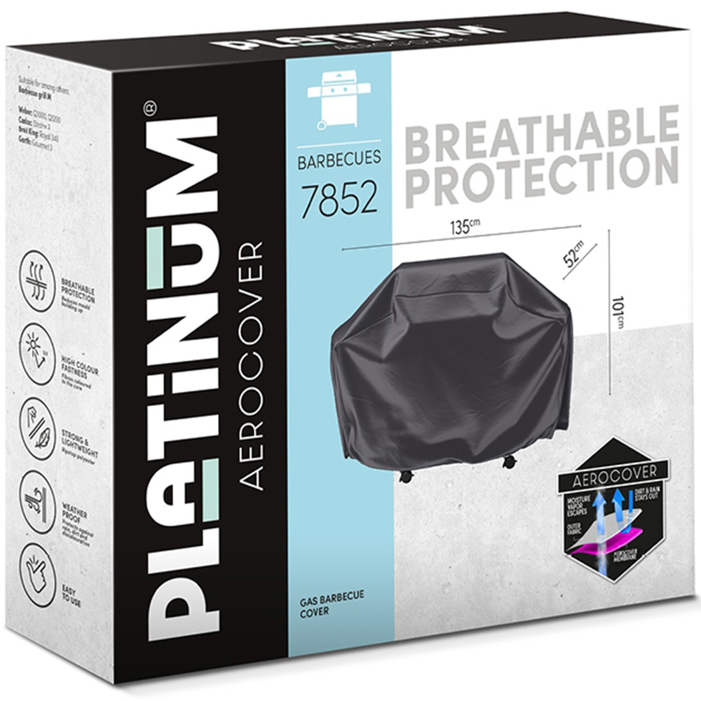 Platinum AeroCover Gas Barbecue Cover 101 x 135cm Image 2