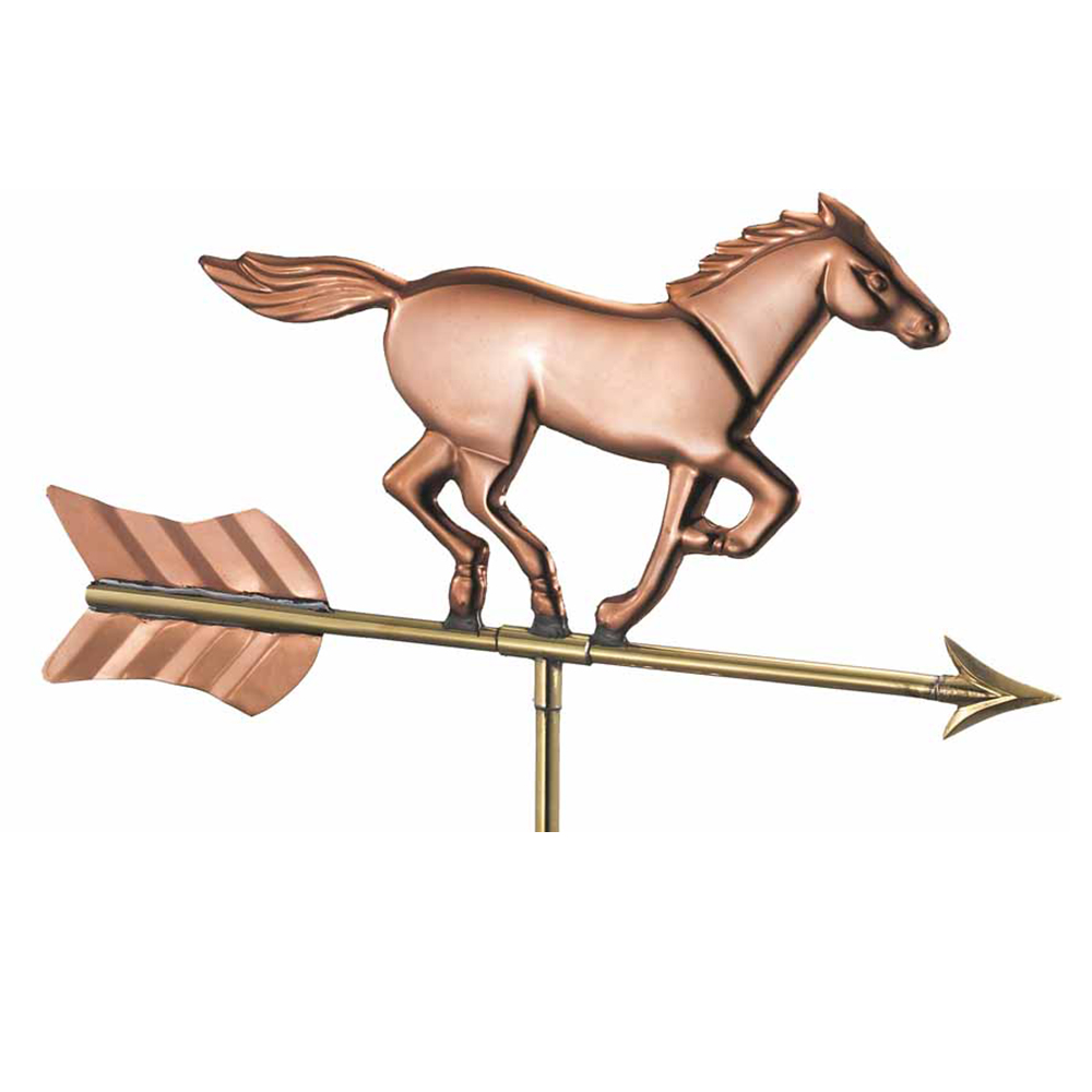 Espira Horse Cottage Copper Weathervane Image 2