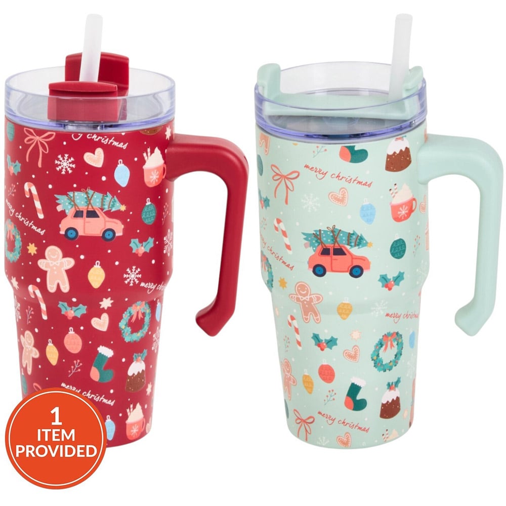 Christmas Stainless Steel Tumbler Image 1
