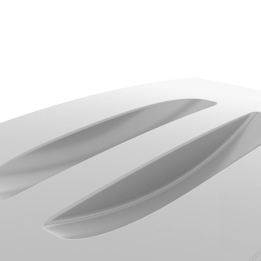 Durable Durabin Eco Grey Rectangular Bin Lid 60L Image 2