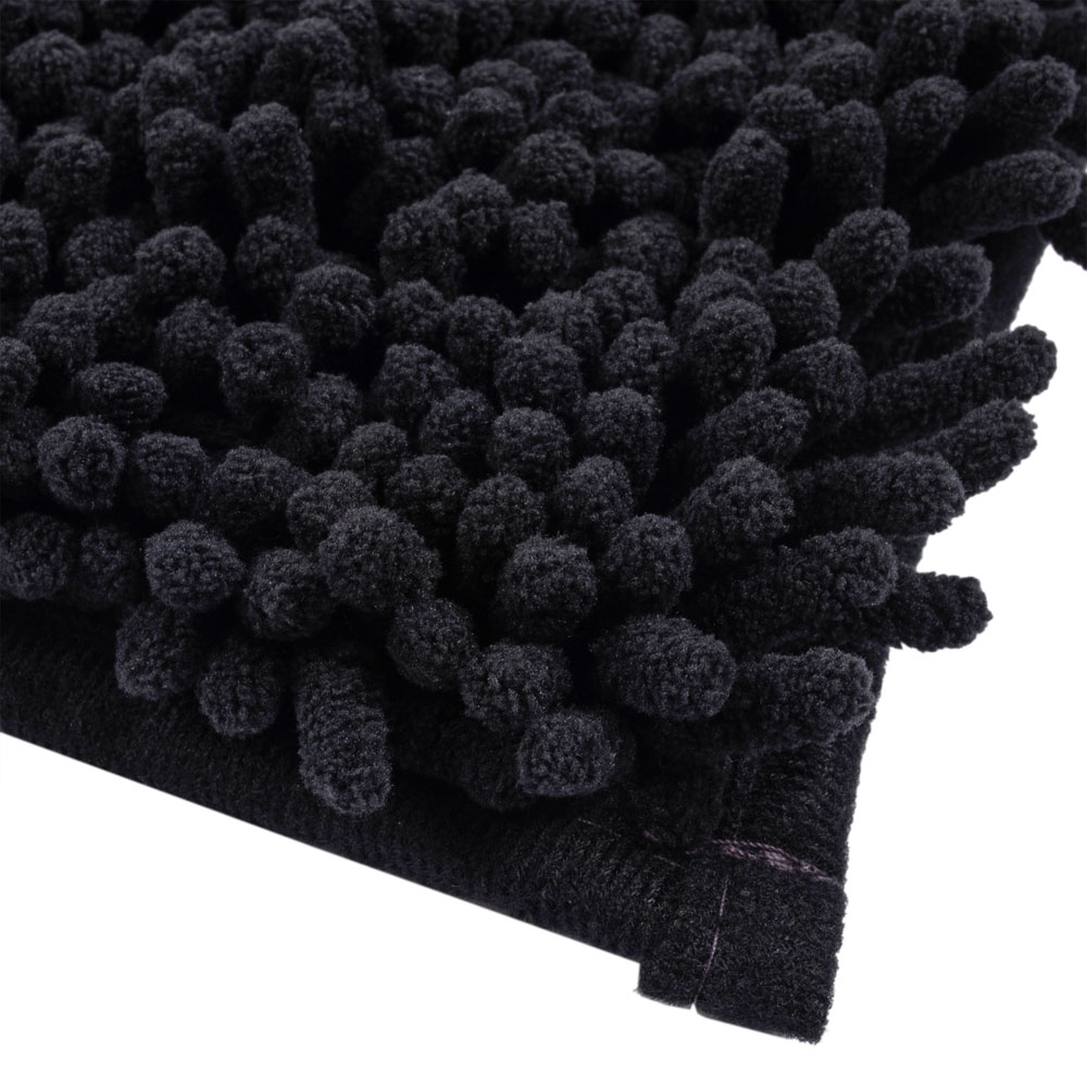Bunty Large Black Microfibre Pet Mat Image 7