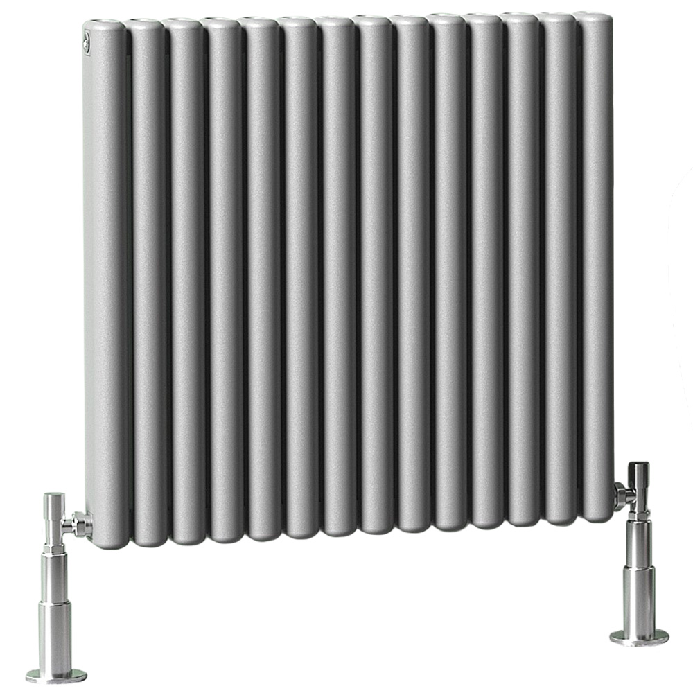 Towelrads Winchester 2997BTU Horizontal Anthracite Aluminium Radiator 600 x 626mm 878W Image 1