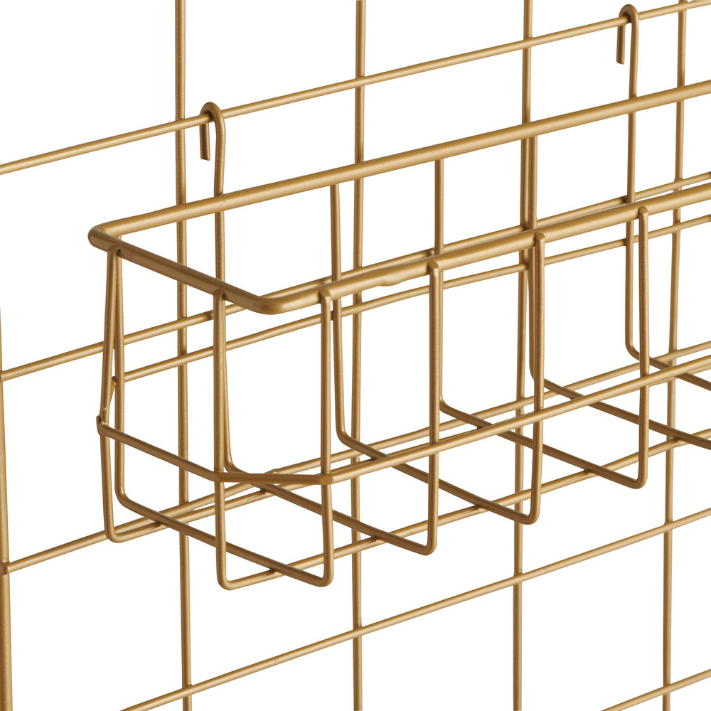 Wilko Gold Wire Wall Grid Image 4