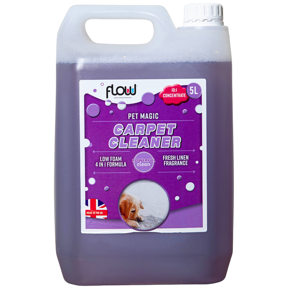 Samuel Alexander Flow 4-in-1 Fresh Linen Pet Magic Carpet Cleaner Image 1