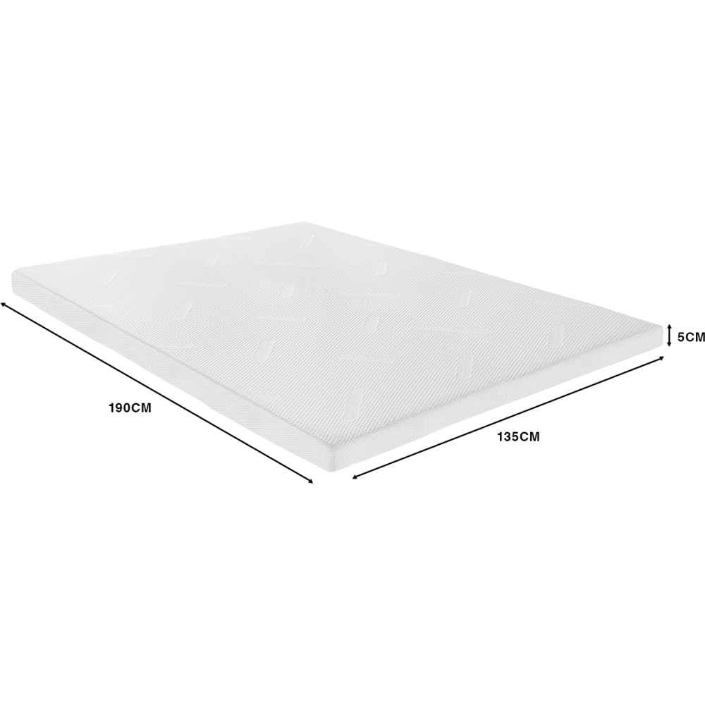 Starlight Beds Double Memory Foam Warmer Mattress Topper 2 inch Image 5