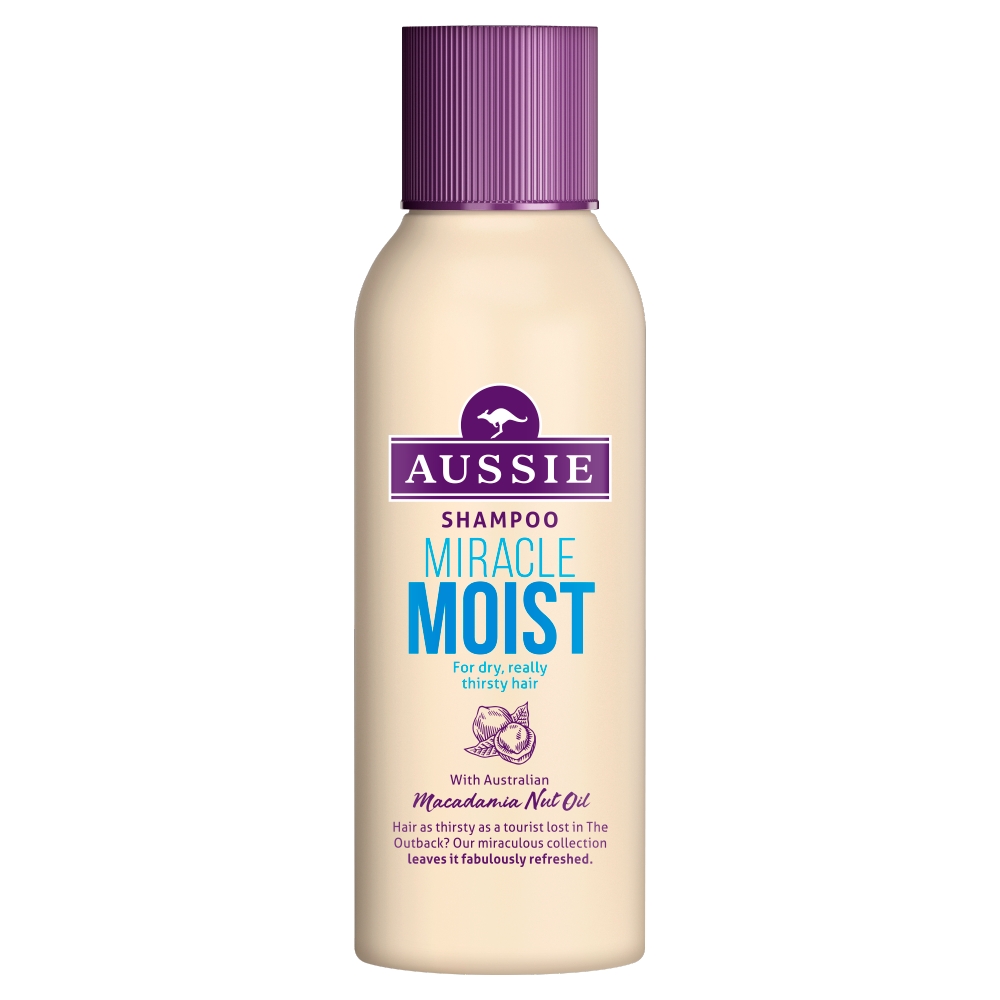 Aussie Miracle Moist Shampoo 90ml Image