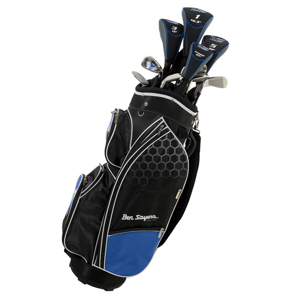 Ben Sayers M8 Package Set with Blue Cart Bag Graphite MRH Image 2